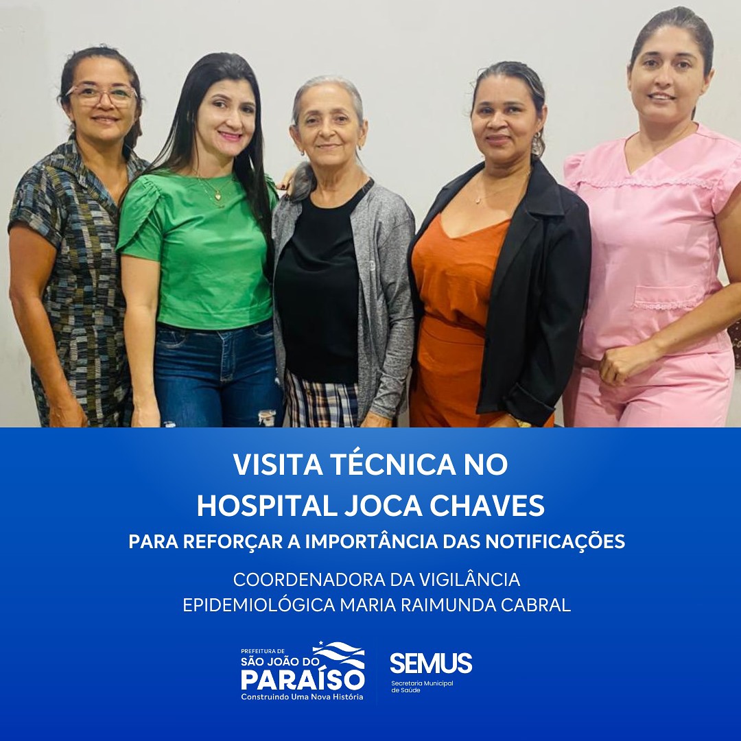 A saúde pública de São João do Paraíso está a todo vapor!