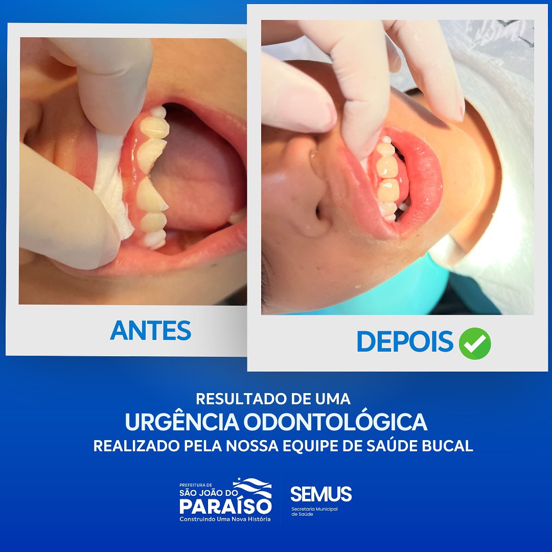 A saúde pública de São João do Paraíso está a todo vapor!