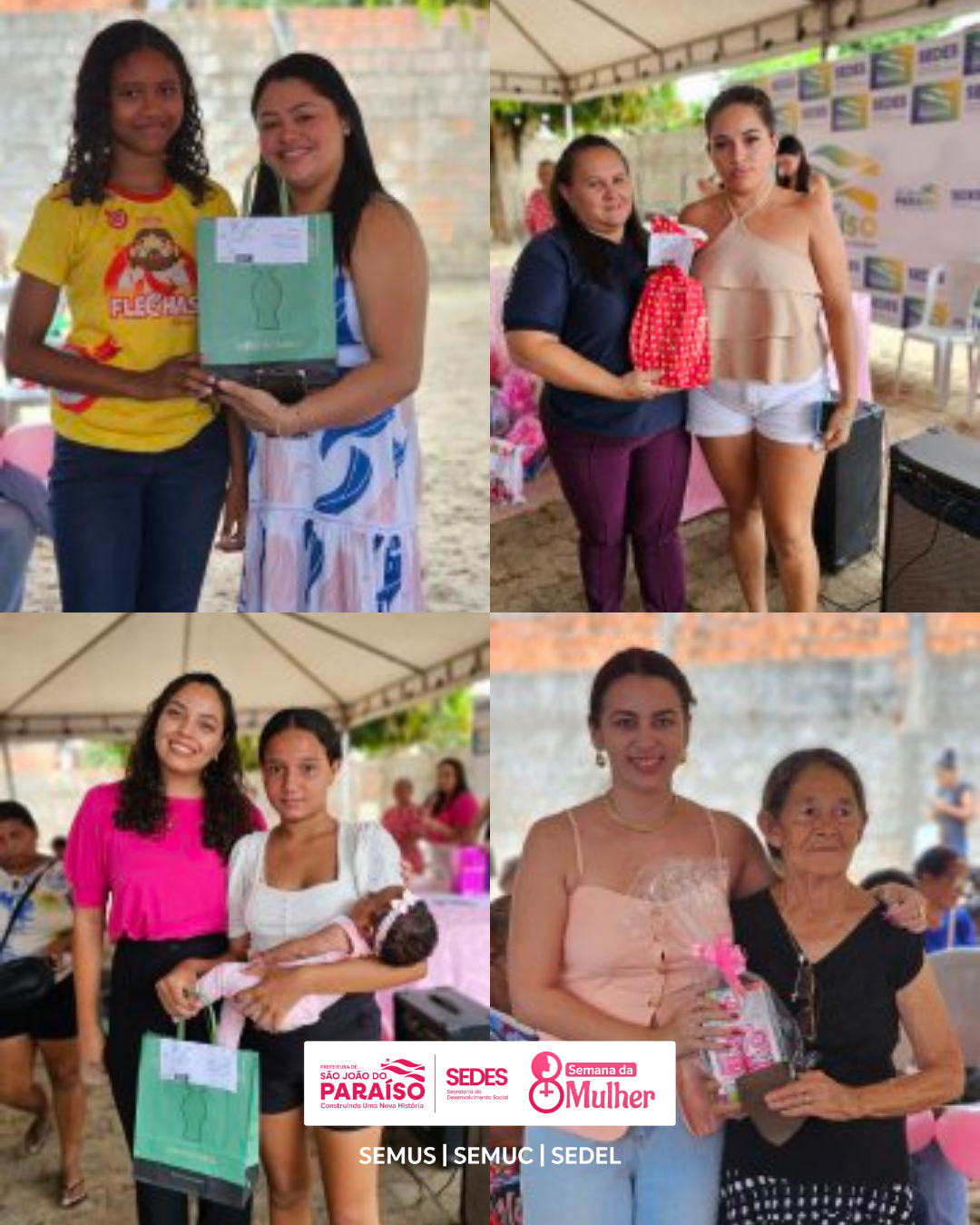 Prefeitura de São João do Paraíso realiza a Semana da Mulher com ações de autocuidado e prática...
