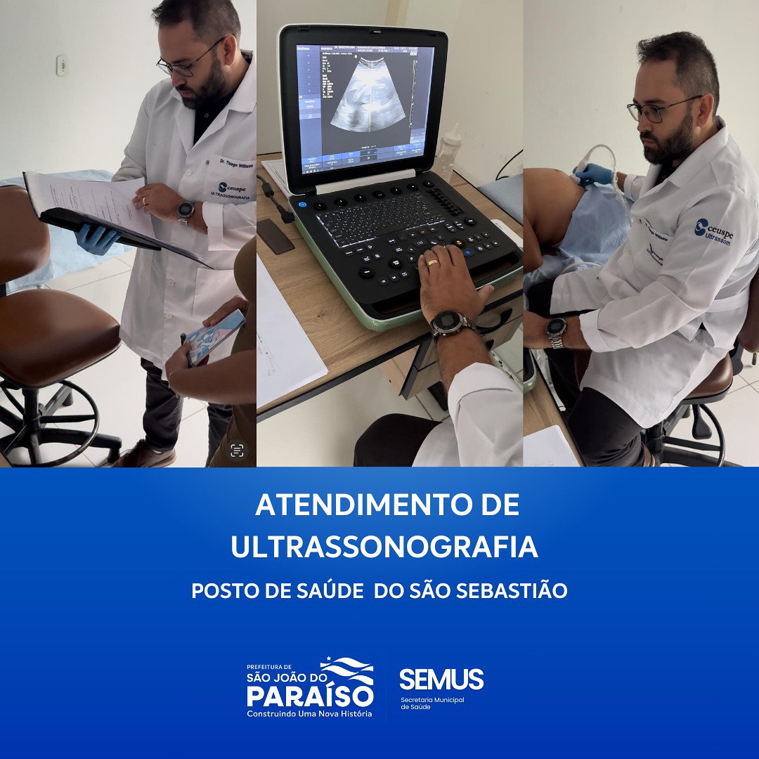 A saúde pública de São João do Paraíso está a todo vapor!